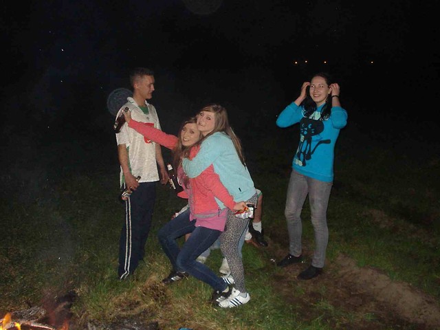 sobota. Haa z Monikowat. WAM.