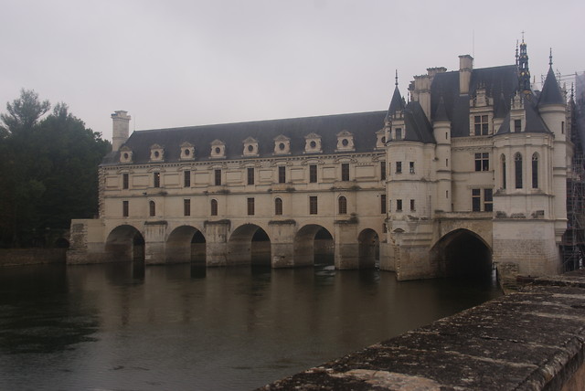 Chenonceau.zamek na wodzie