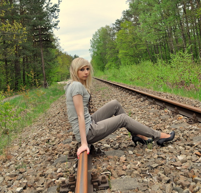 Na torach ;p