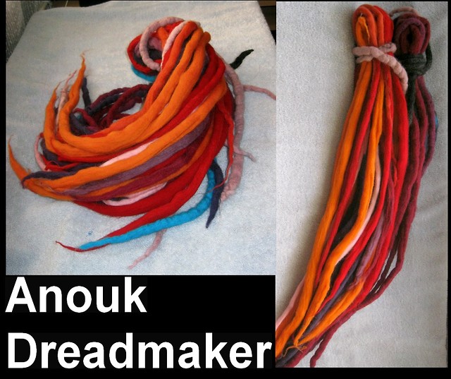 dredloki z welny