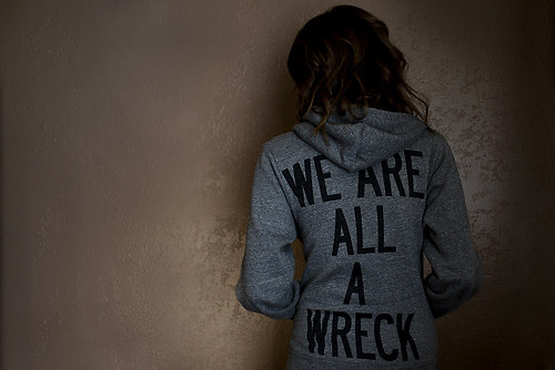 we are all a wreck! ;3