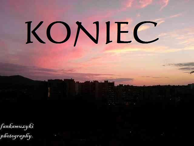 KONIEC