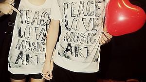 peace | love | music | art