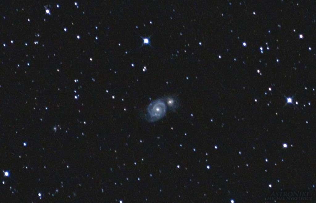 Supernowa 2011dh w galaktyce M51