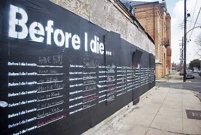 Before I die.. 