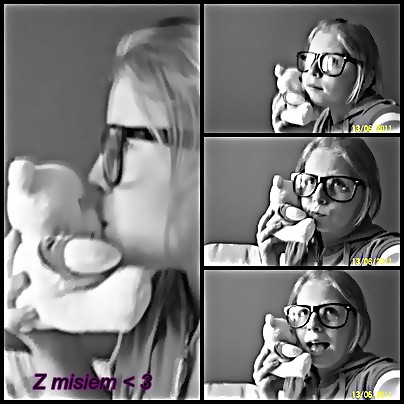 Z misiem < 33 ; ))