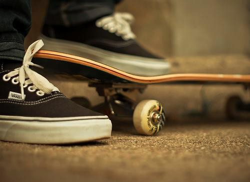 I  SKATEBOARDING!