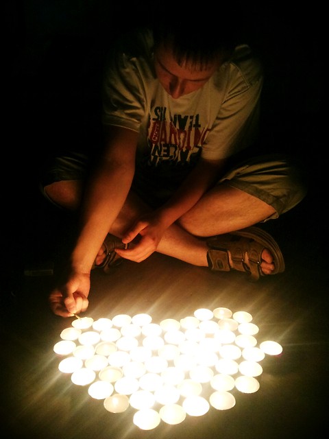 let the fire burn.