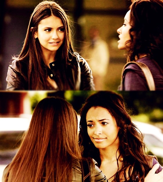 Nina Dobrev & Katherina Graham.