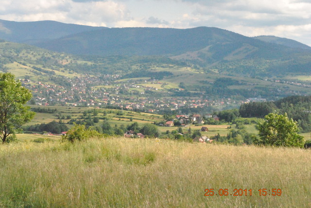 Widok z gry MATYSKA w dole W G
