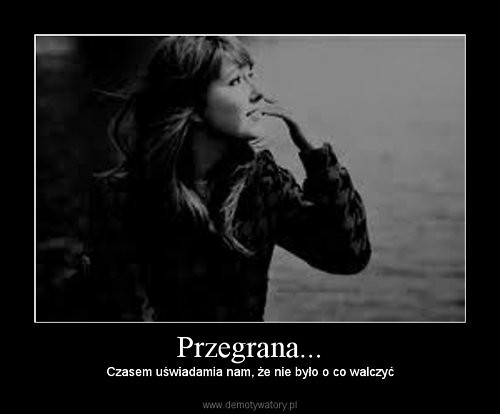 czy przegraam?