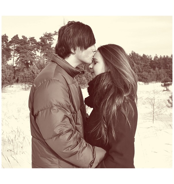 kissin' forehead