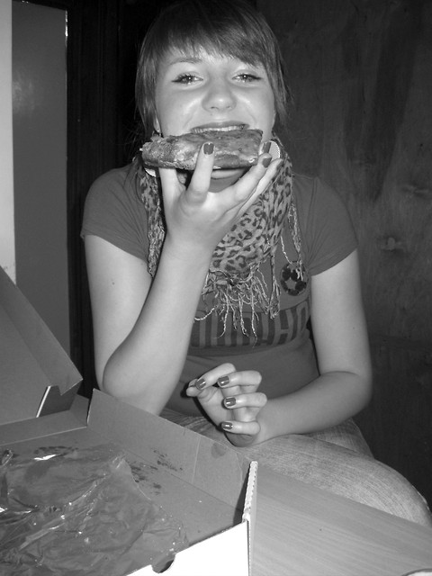 Haa , pizza ; D