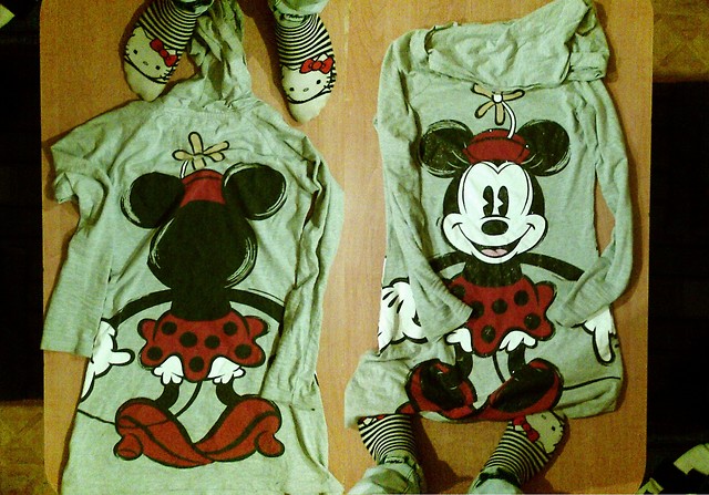 bluzo-tunika mickey&minnie