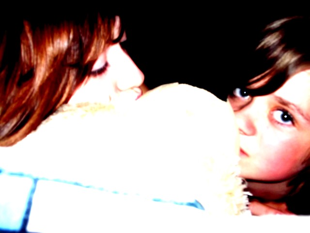 Z misiem ;d :**