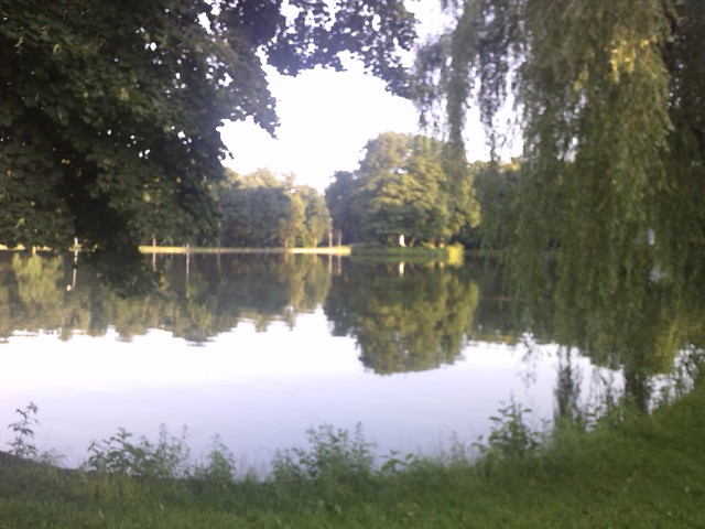 Park w Pruszkowie.