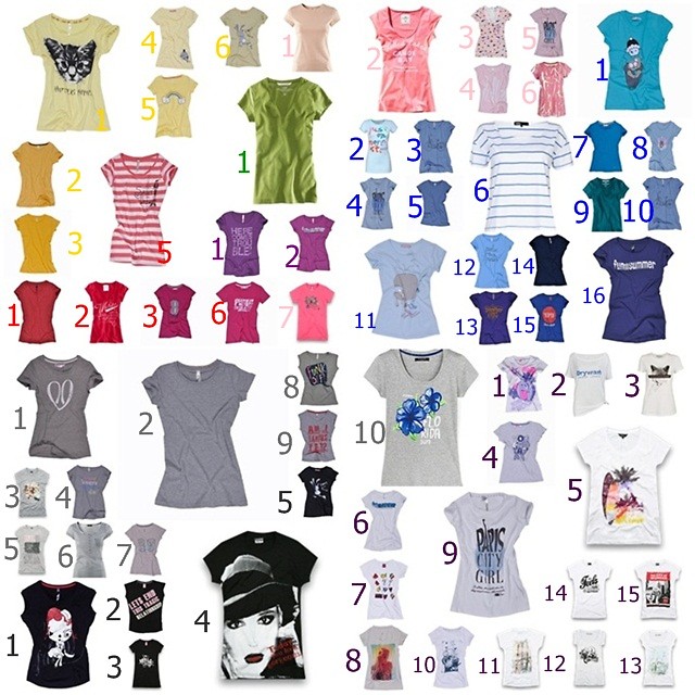 T-shirty za mniej ni 40z!!!!!!