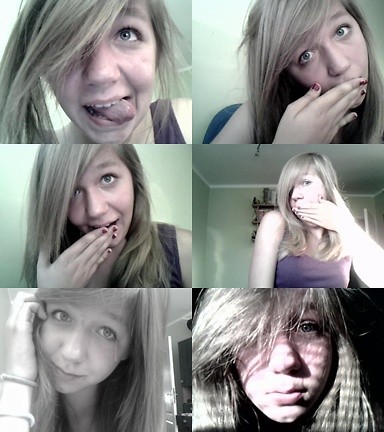 hahah . ; d