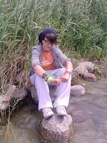 nad jeziorkiem :*
