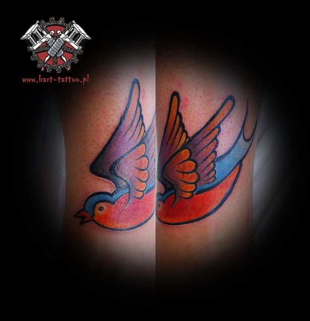 swallow tattoo tatua jaskka