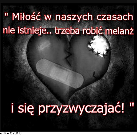 za to 1% wody i 99% uczu.