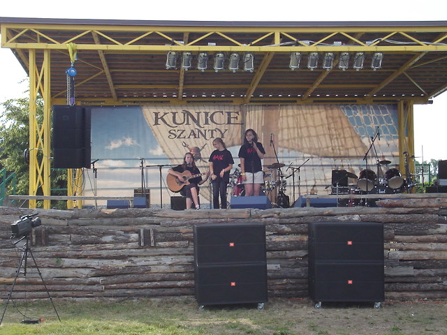 szanty Kunice