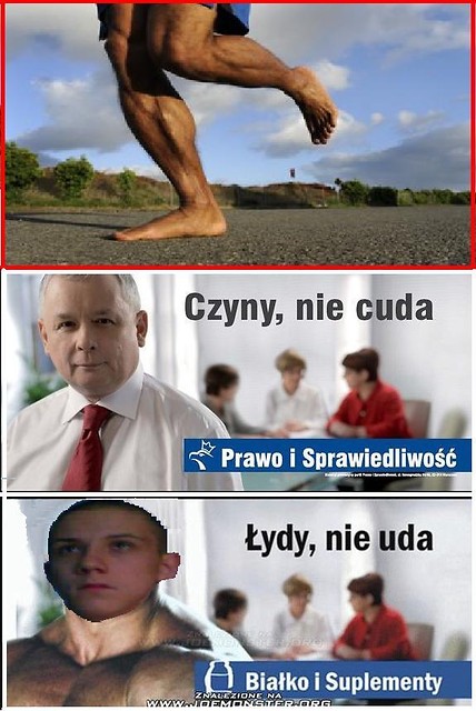 Czyny, nie cuda - YDY, nie uda.