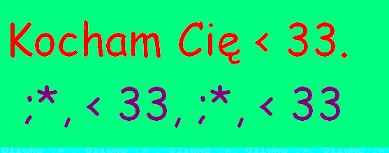 Takie tam Kocham Ci ;D .