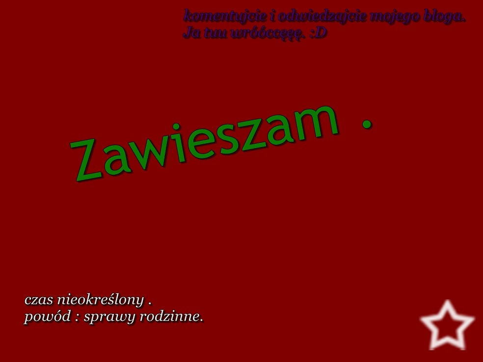 zawieszam.