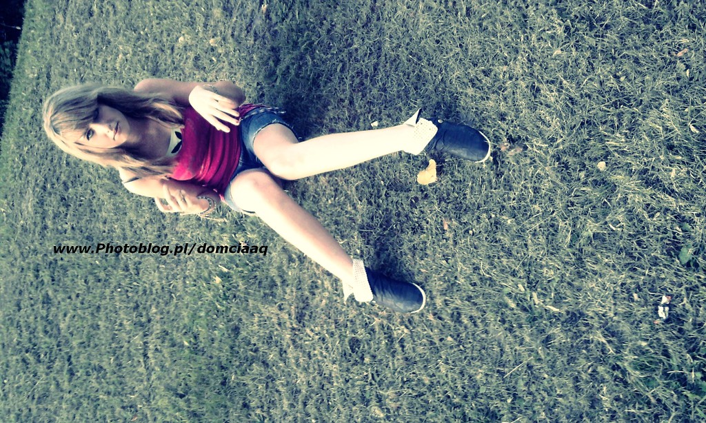 Na trawce ;p
