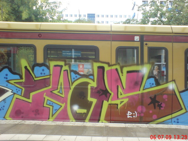 S-bahn w Berlinie
