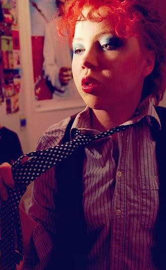 the woman clown