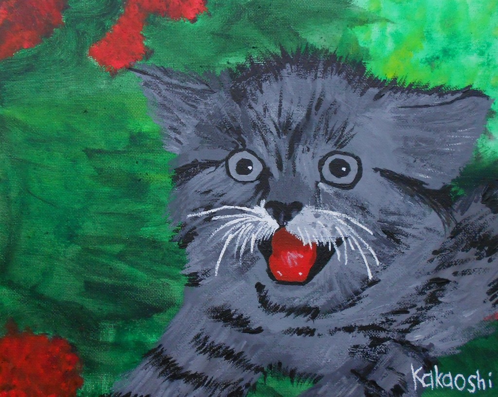 my cat canvas ^^