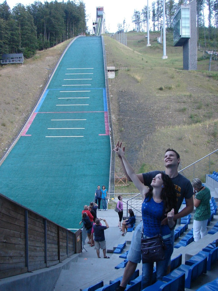skocznia w Wile:P