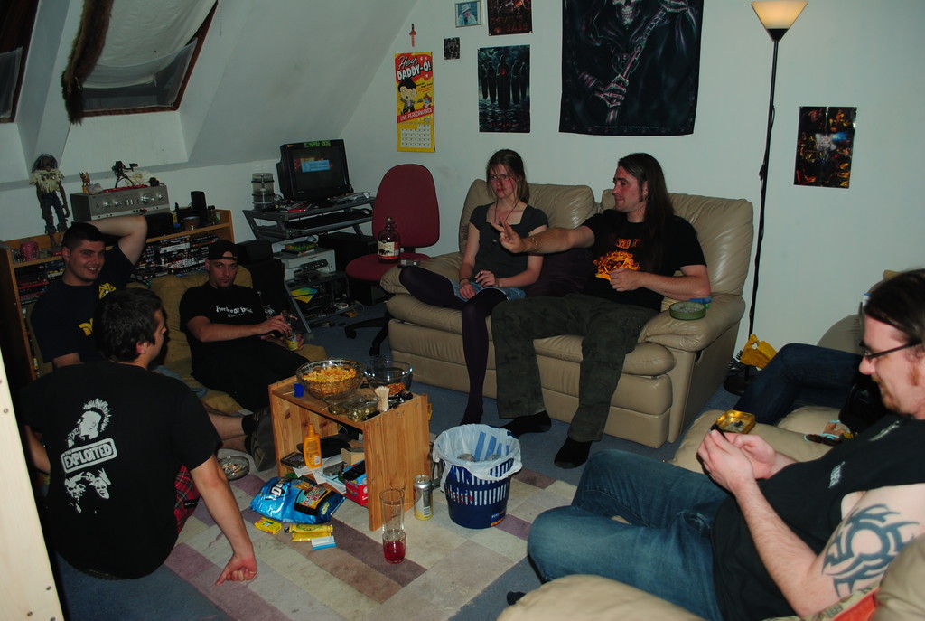 in flat Grega and Andiego ; D