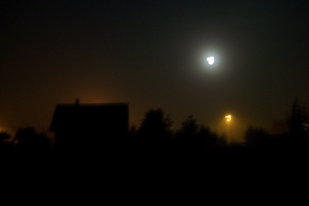 Run to the darkness..