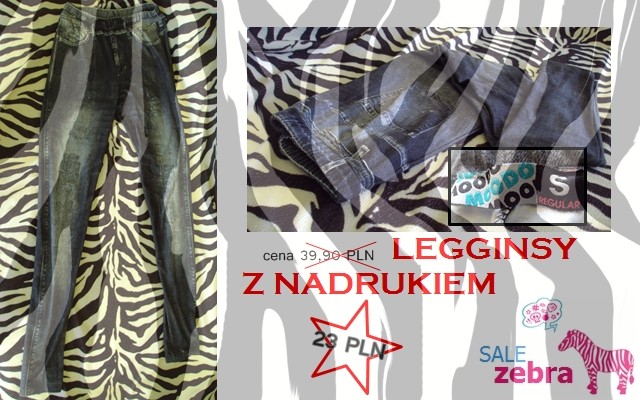 03 - LEGINSY z nadrukiem