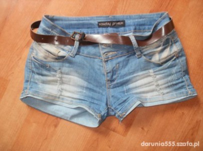 spodenki jeans