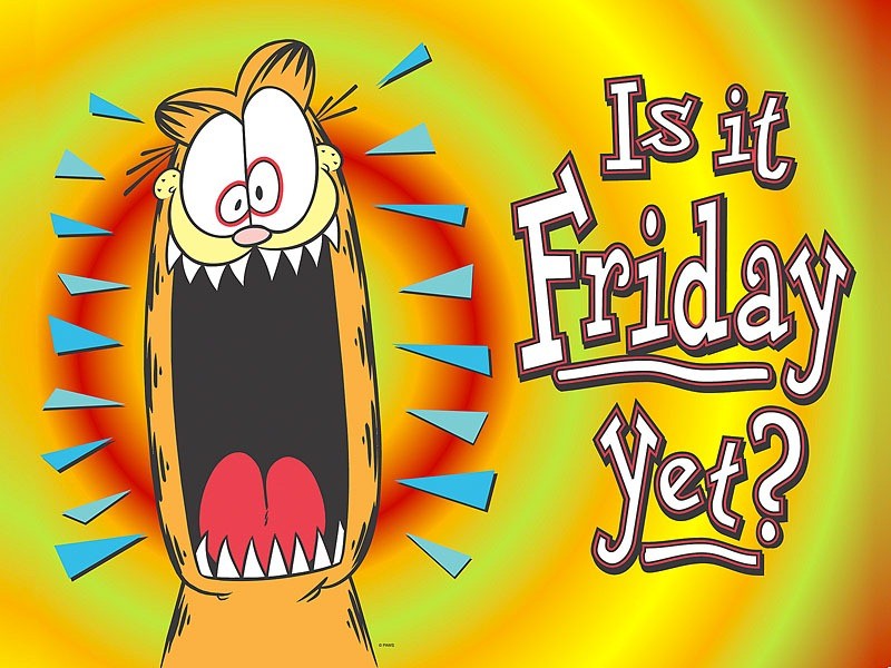 Friday...