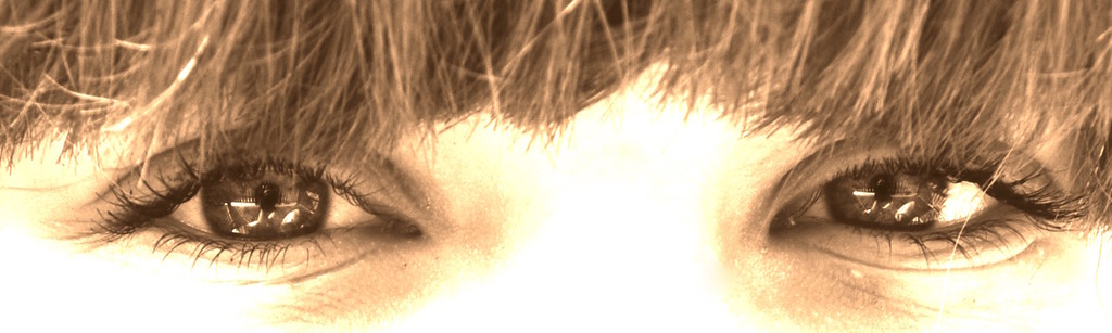 les yeux.