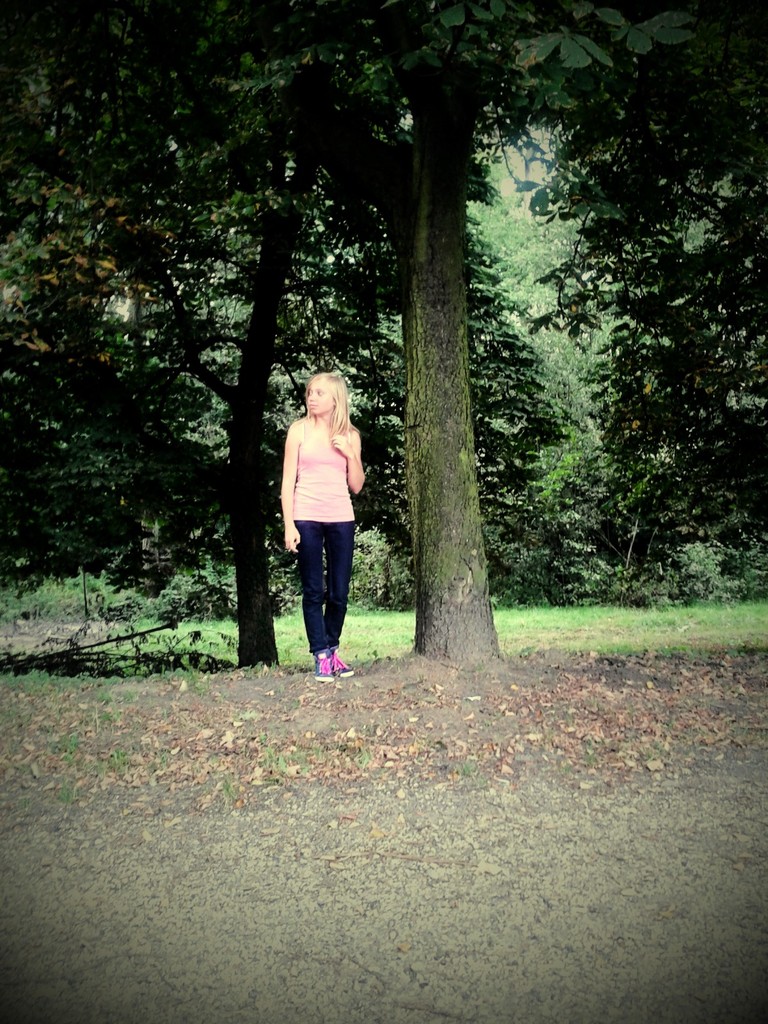 W parku..