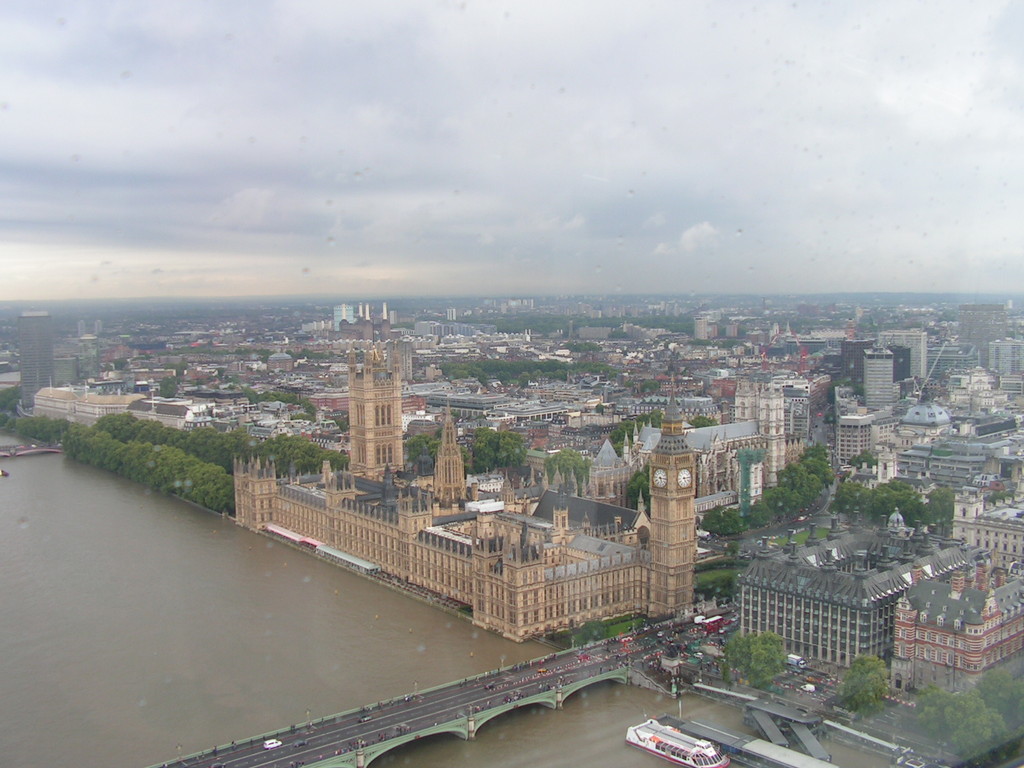 Widok z London Eye