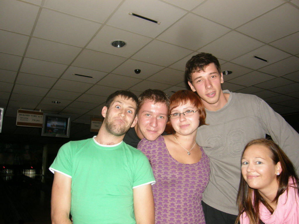 z Pawem,Kuba,Patrykiem i Jenni