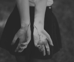 broken hands.
