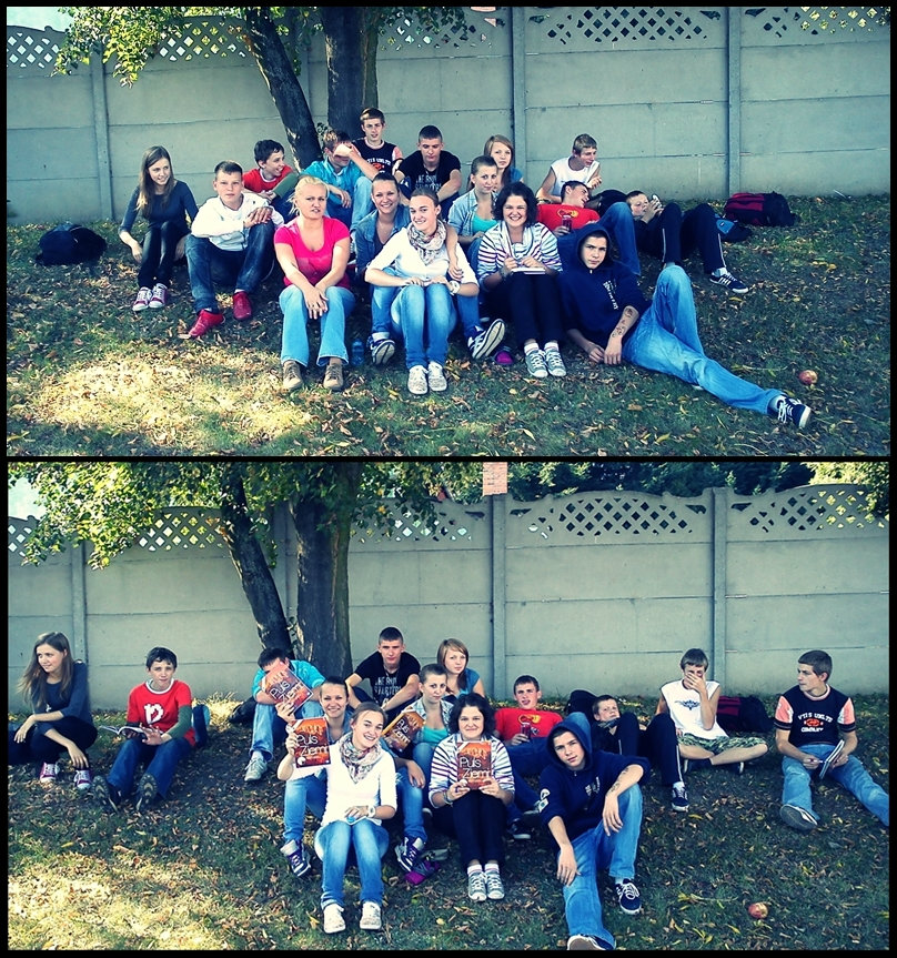 w szkole :)