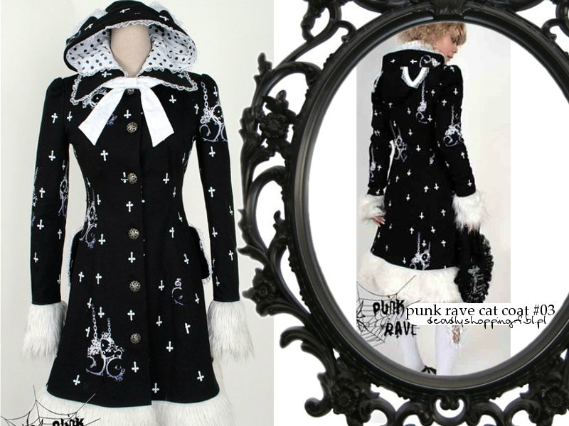 punk rave cat coat #03
