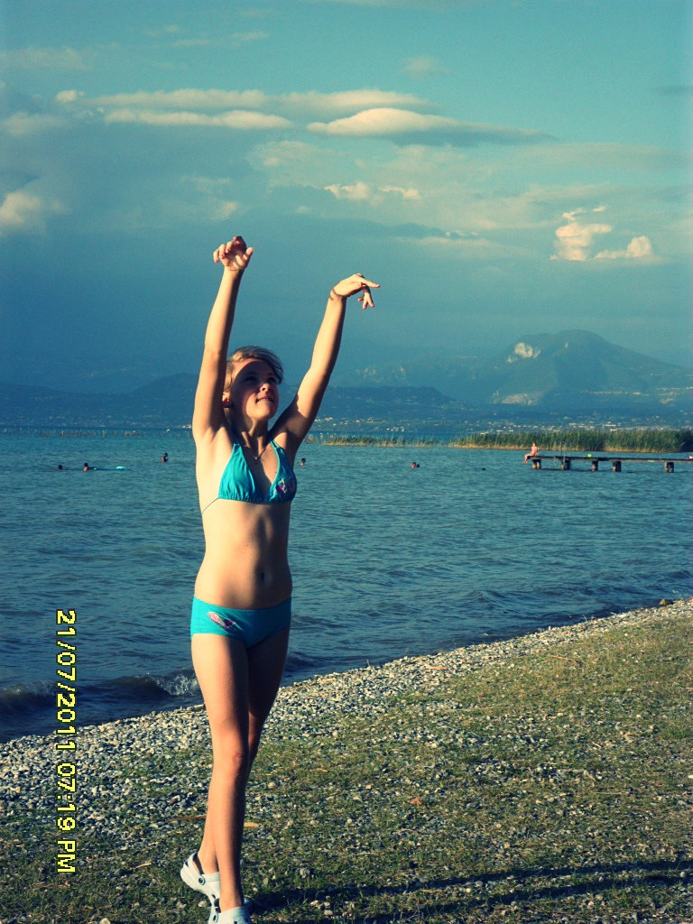nad jeziorem :D