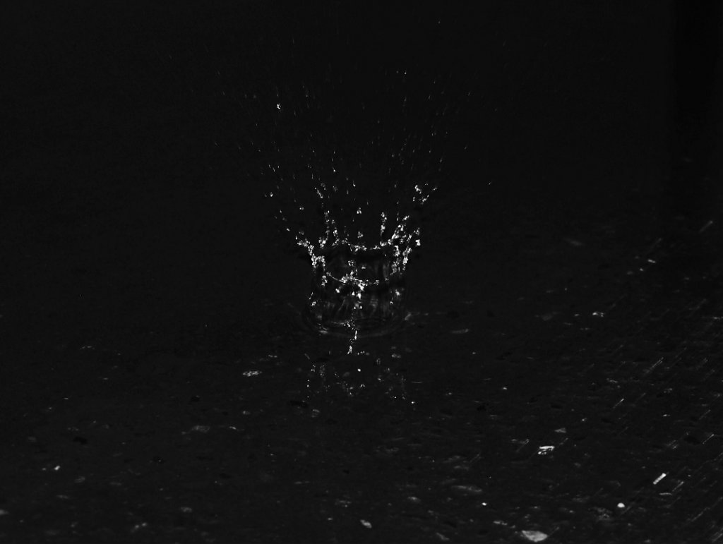 just water