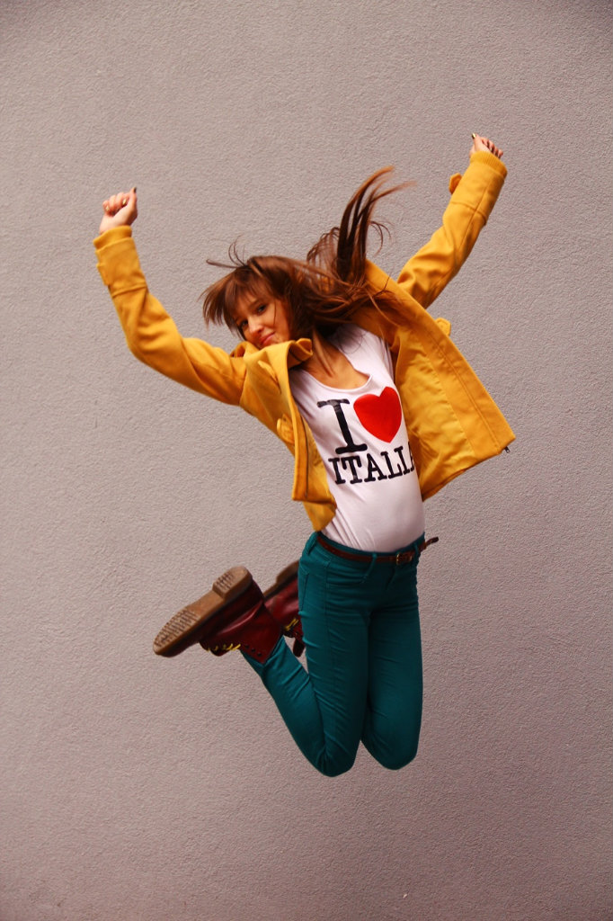 Jump. 