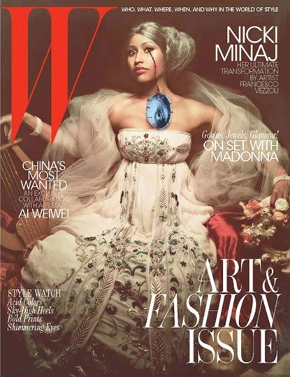 Zmysowa Nicki Minaj jako XVI...